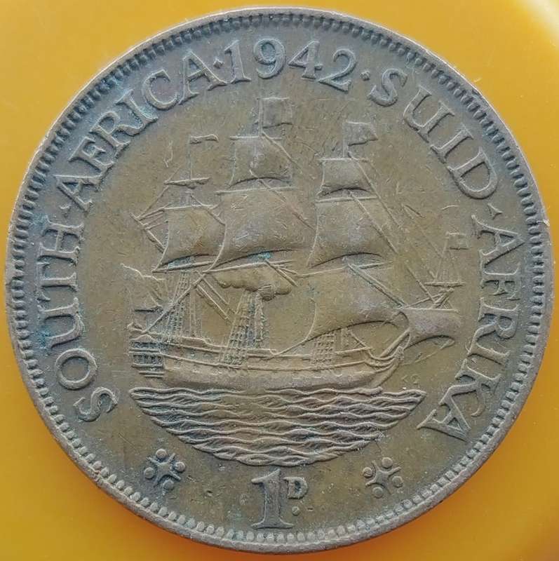 1942     PENNY  COIN        SA                       SUN18019