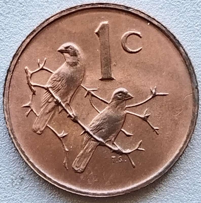 1974  1c  RSA                      SUN18029