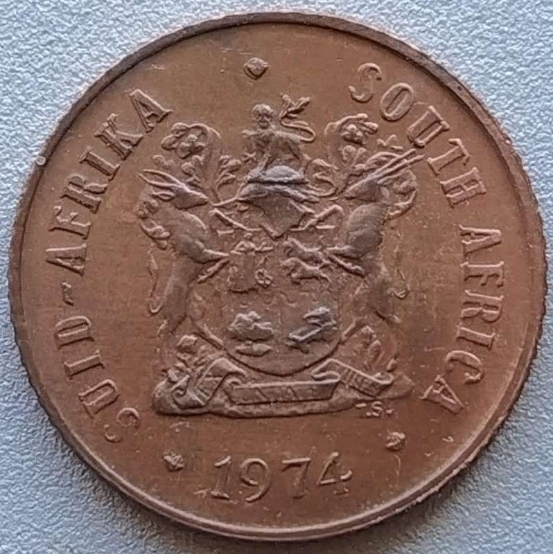1974  1c  RSA                      SUN18029