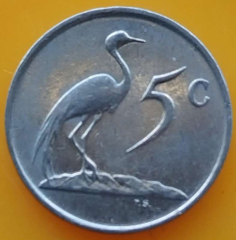 1985   5c   Coin                SUN18033