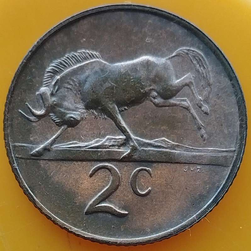 1976   2c   COIN  RSA                    SUN18035
