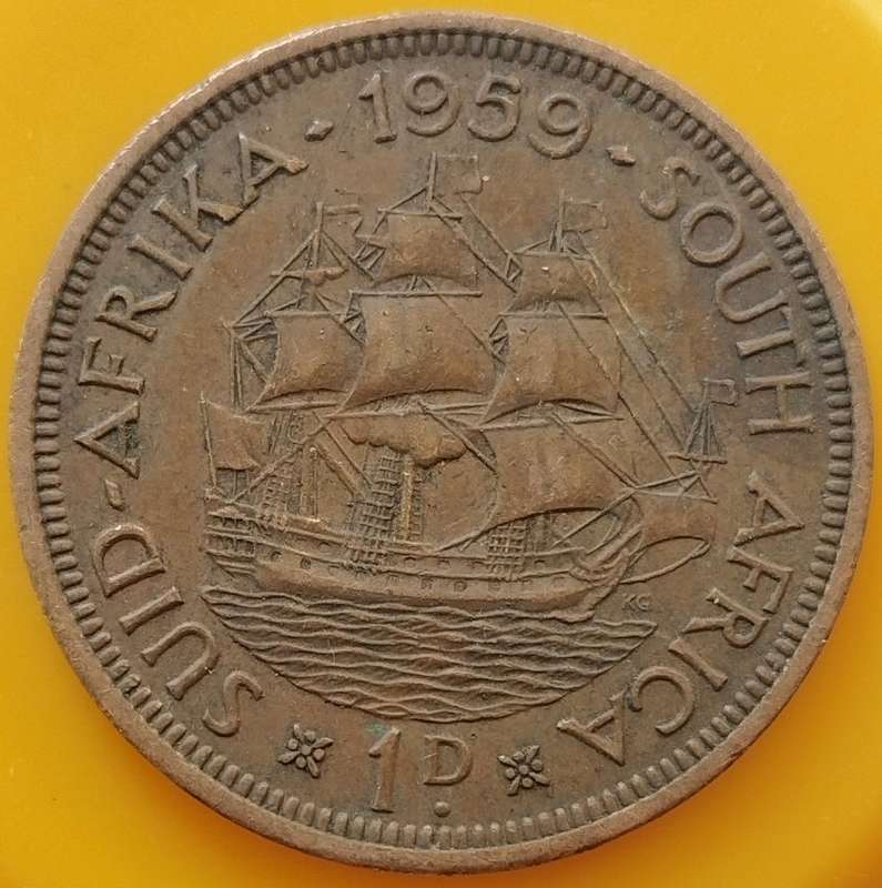 1959     PENNY  COIN        SA                       SUN18039