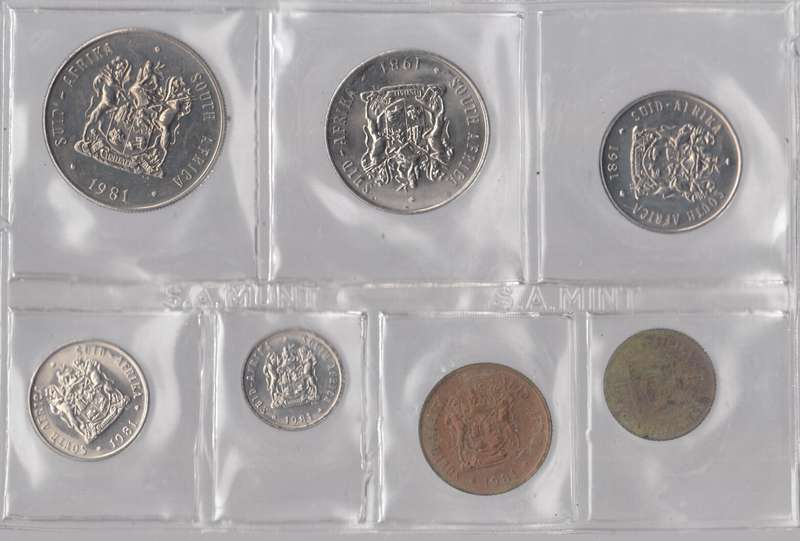 1981 MINT PACK UNC  SEALED FROM MINT      1981-120