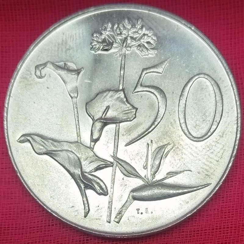 1967  50c   COIN   (Afrikaans)       SUN18045