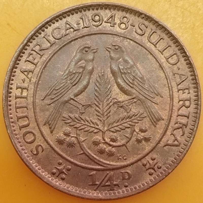 1948      QUARTER  PENNY  COIN        SA                       SUN18052