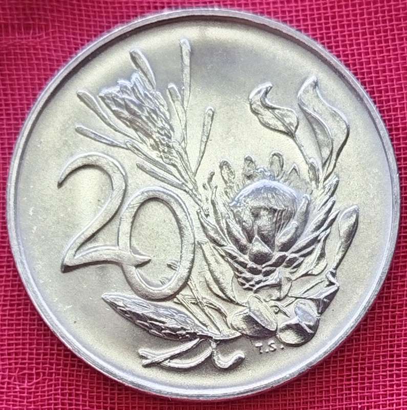 1973   20c   COIN  RSA                    SUN18057