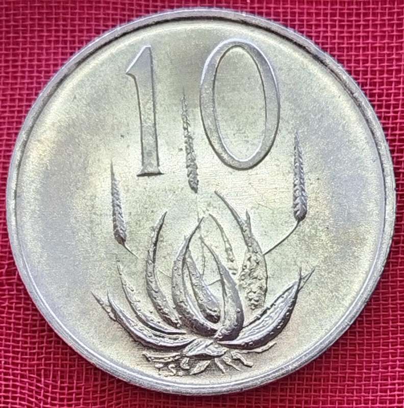 1975   10c   COIN  RSA                    SUN18058
