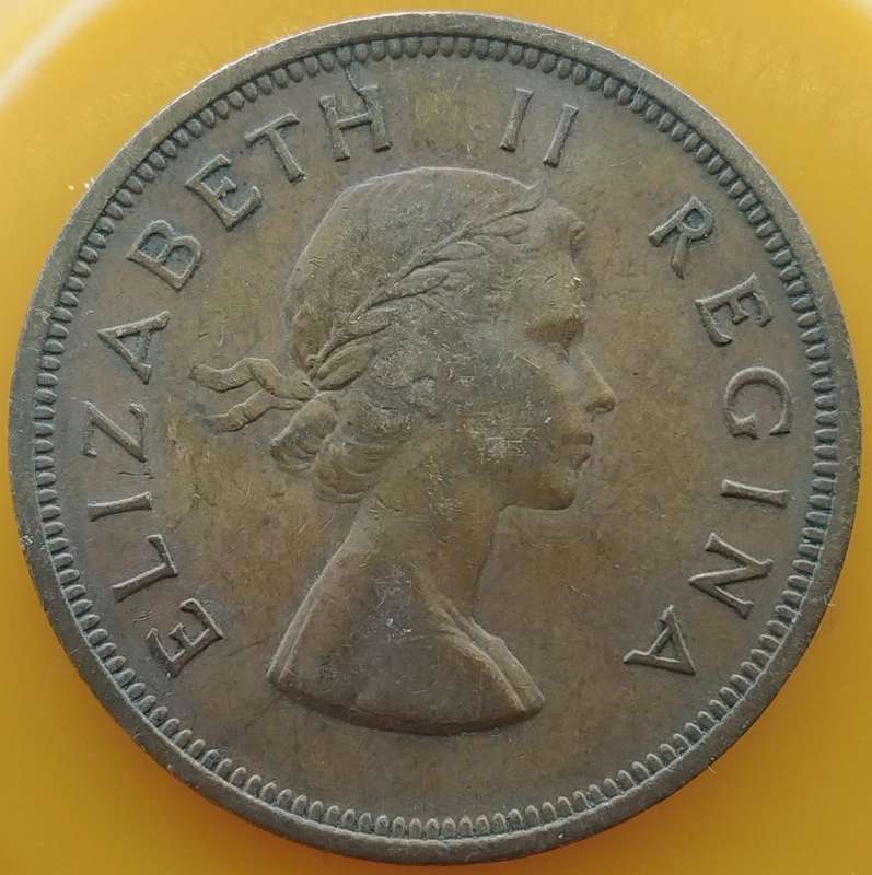 1958     PENNY  COIN        SA                       SUN18059