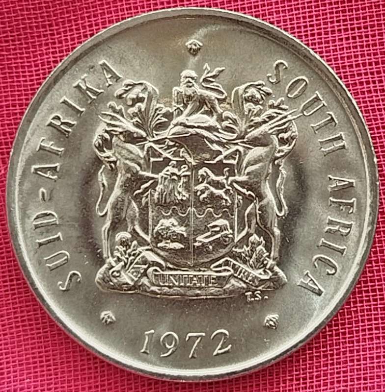 1972   20c   COIN  RSA                    SUN18063