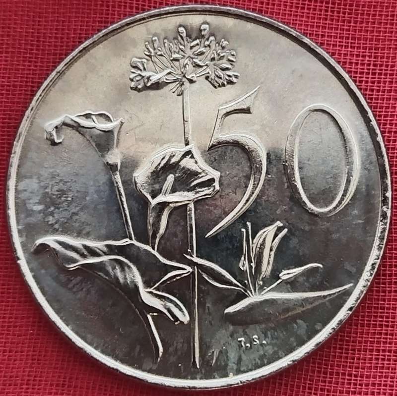 1979   50c   Coin      RSA       SUN18068