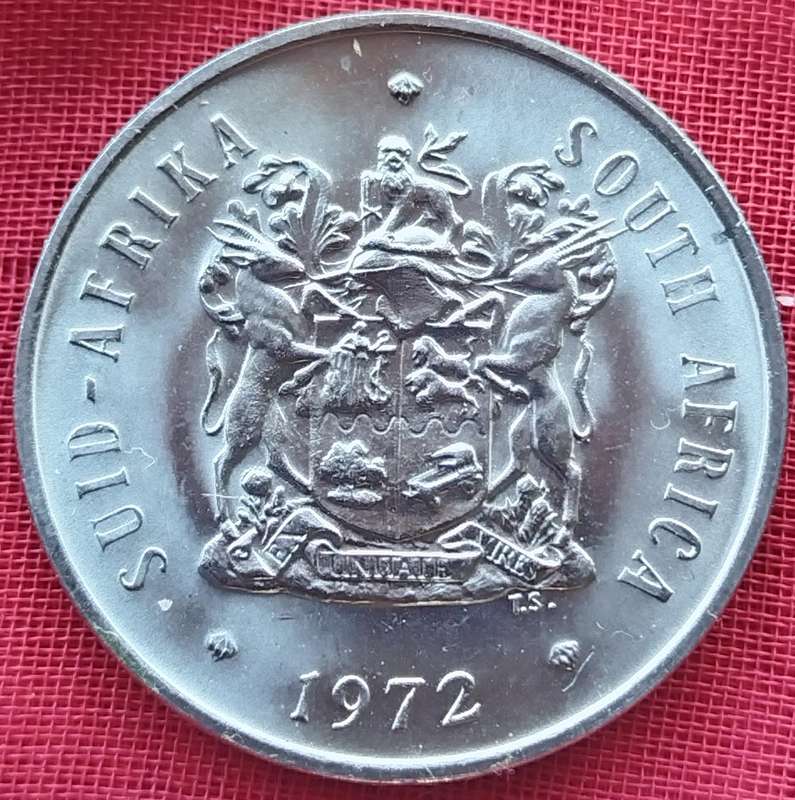 1972   20c   COIN  RSA                    SUN18081