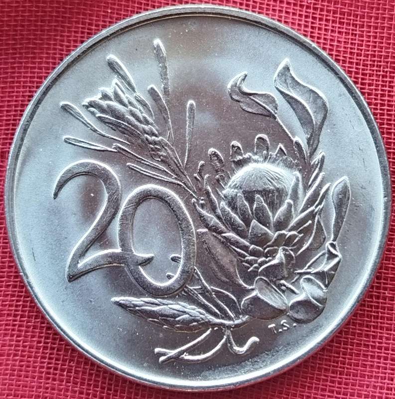 1972   20c   COIN  RSA                    SUN18081