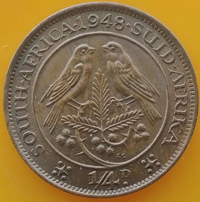 1948      QUARTER  PENNY  COIN        SA                       SUN18085