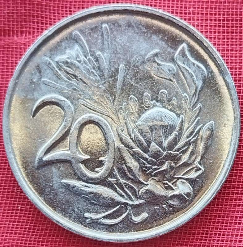 1975   20c   COIN  RSA                    SUN18089