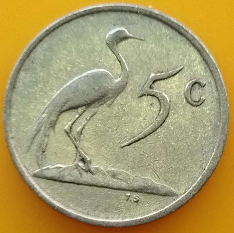 1986   5c  RSA                      SUN18098