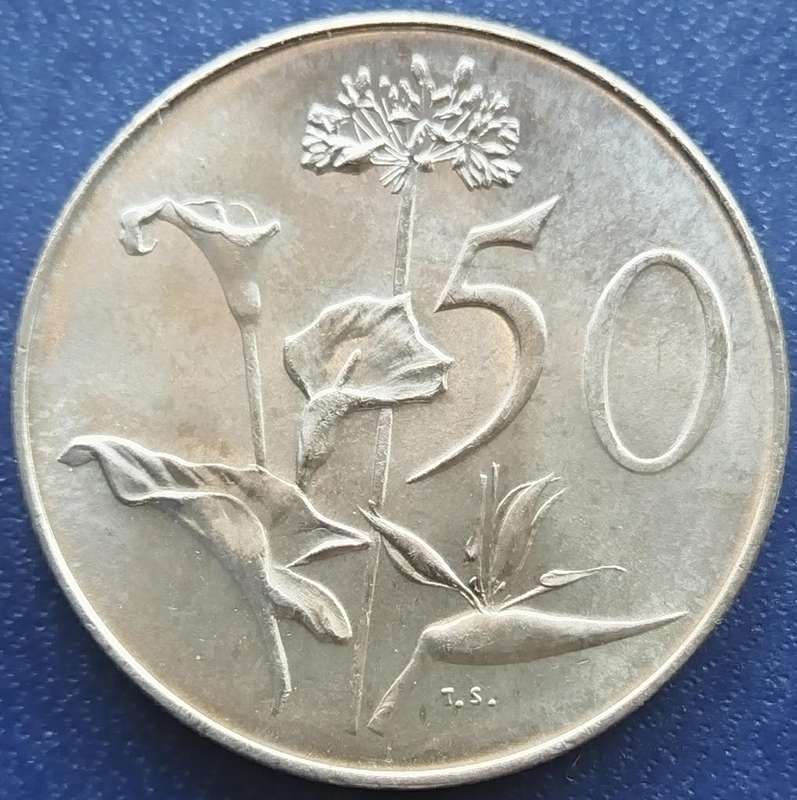 1968   50c   COIN   (Afrikaans)       SUN18106