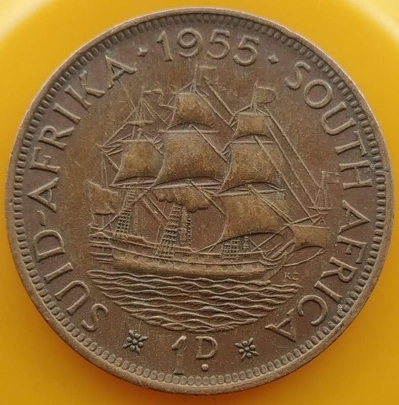 1955     PENNY  COIN        SA                       SUN18107
