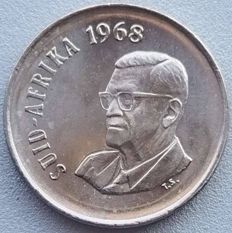 1968   10c   COIN   (Afrikaans)       SUN18114