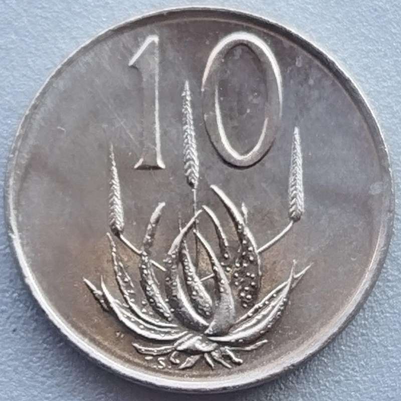 1968   10c   COIN   (Afrikaans)       SUN18114