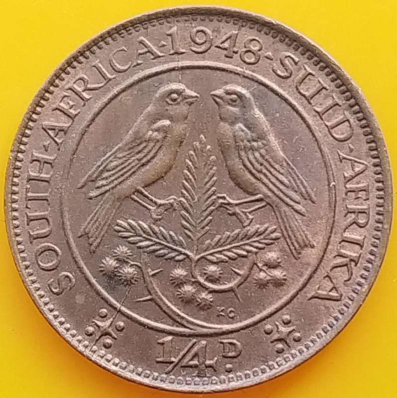 1948      QUARTER  PENNY  COIN        SA                       SUN18120