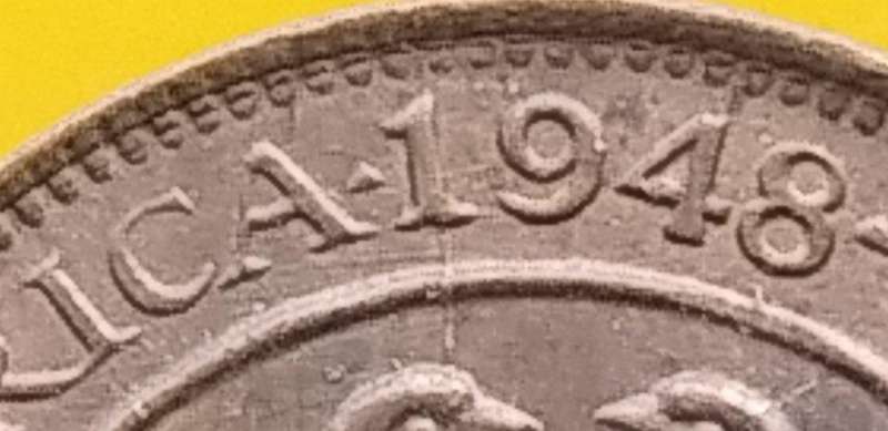 1948      QUARTER  PENNY  COIN        SA                       SUN18120
