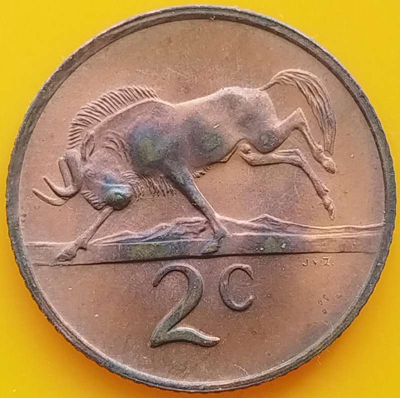 1970  2 CENT      RSA       SUN18121