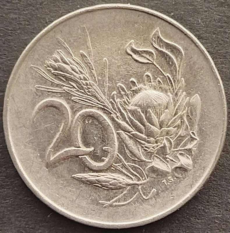 1965   20c   COIN   (Afrikaans)       SUN18129