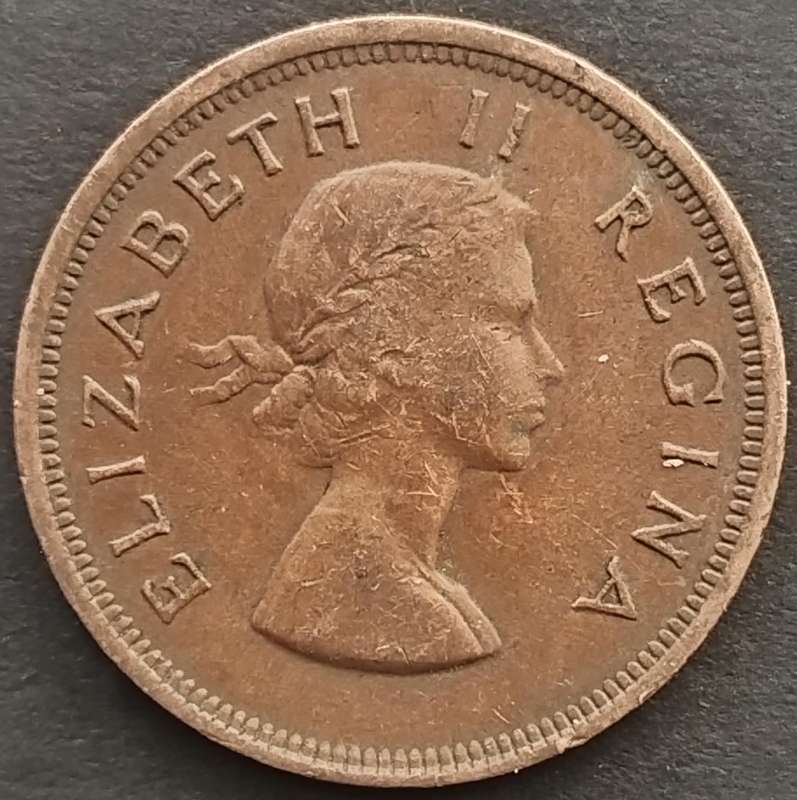 1955     PENNY  COIN        SA                       SUN18130