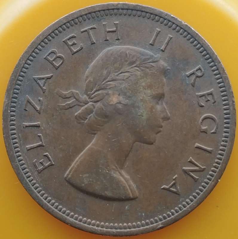 1957    PENNY  COIN        SA                       SUN18134