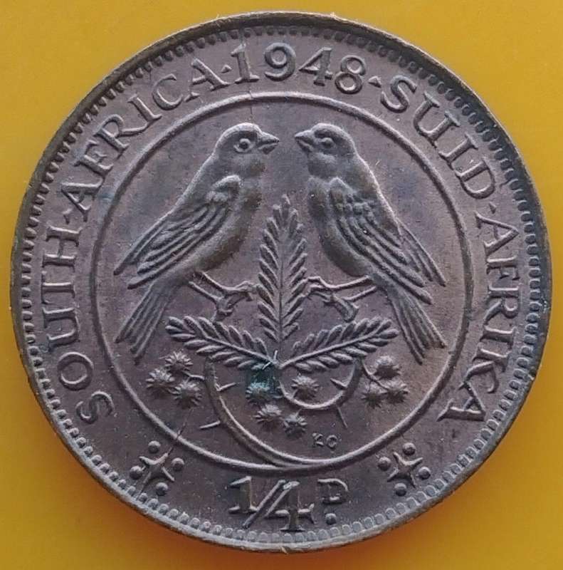 1948      QUARTER  PENNY  COIN        SA                       SUN18136