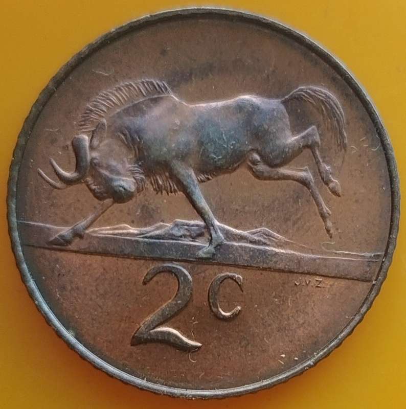 1965   2c   COIN   (Afrikaans)       SUN18137