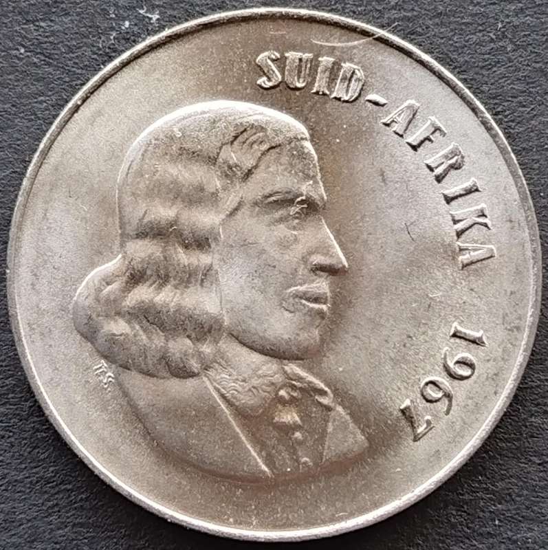 1967   20c   COIN   (Afrikaans)       SUN18141