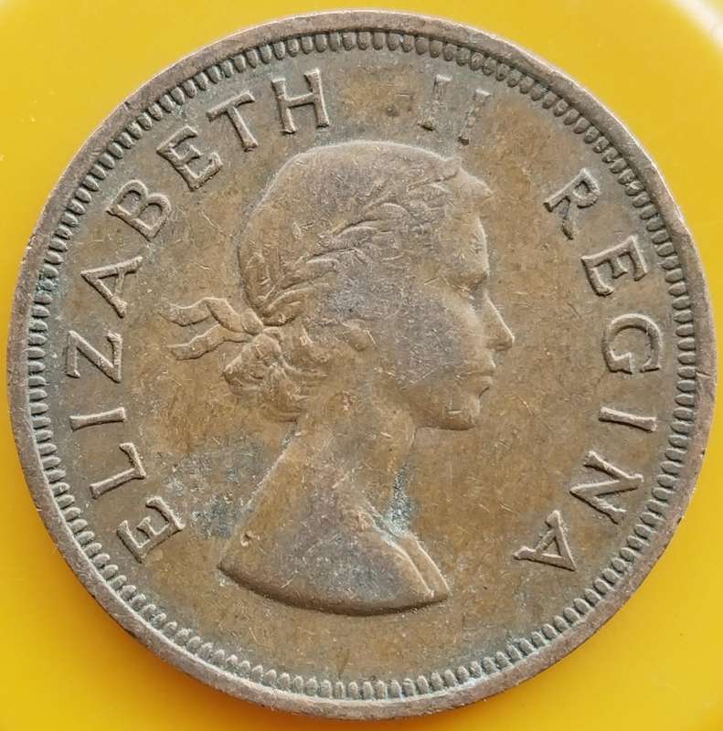 1954     PENNY  COIN        SA                       SUN18150