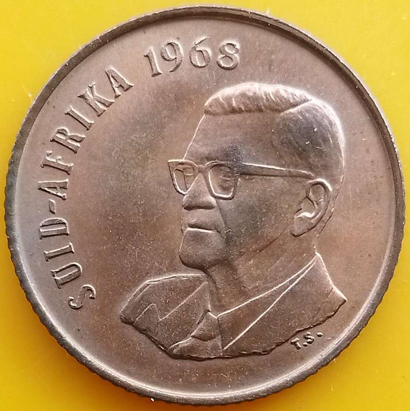 1968   2c   COIN   (Afrikaans)       SUN18152