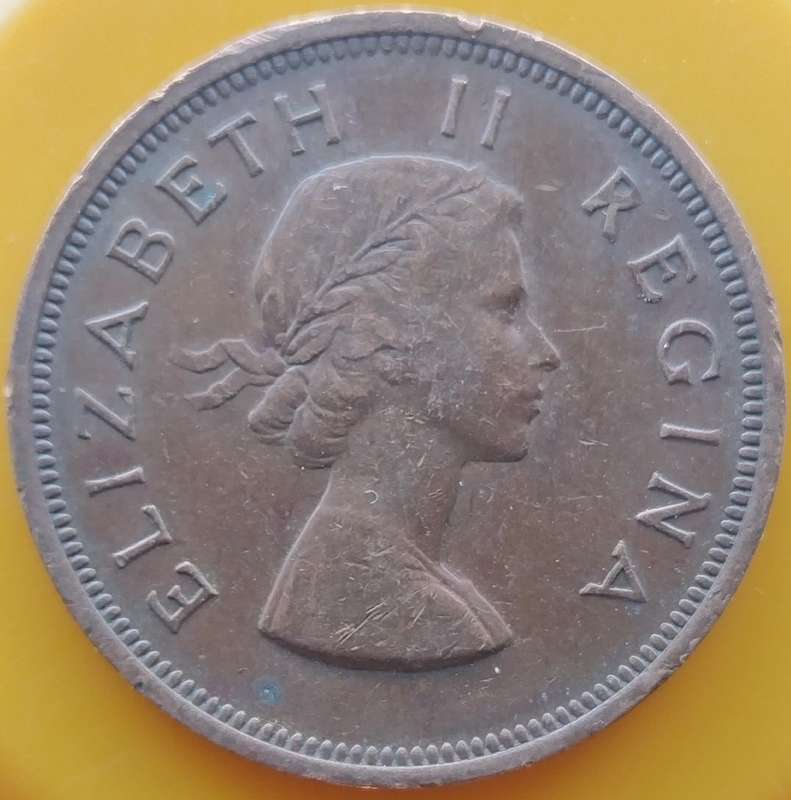 1955     PENNY  COIN        SA                       SUN18155