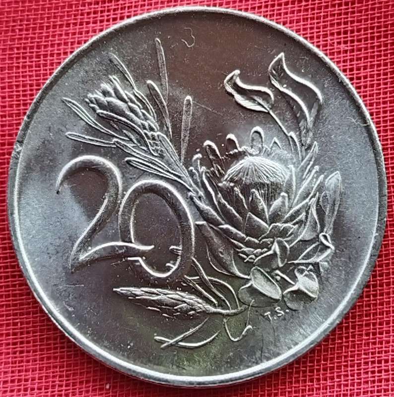 1968   20c   COIN   (Afrikaans)       SUN12479~