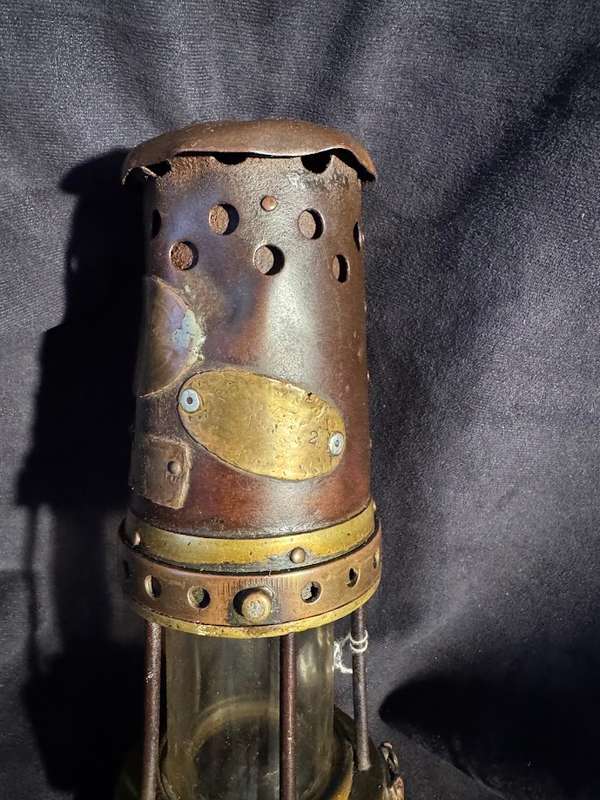 Vintage Miners Lamp