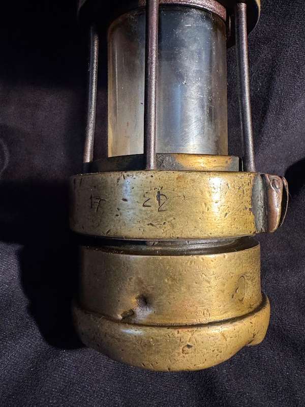 Vintage Miners Lamp