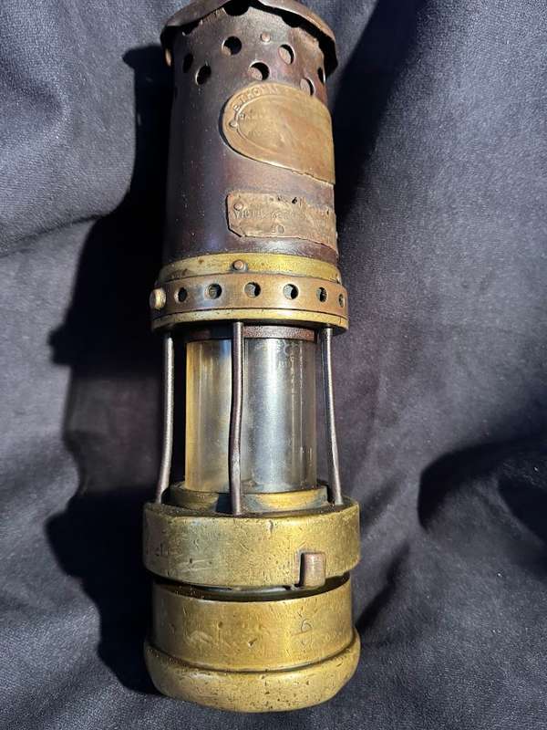 Vintage Miners Lamp
