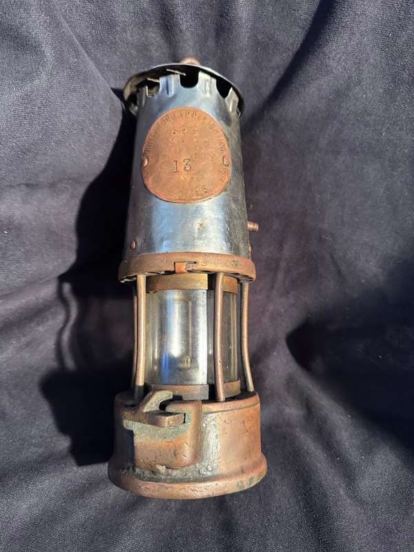 Vintage Miners Lamp