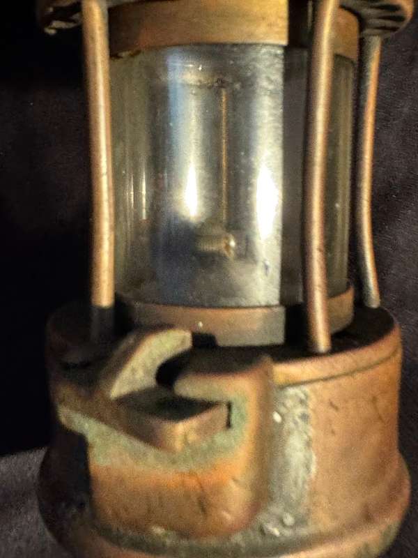 Vintage Miners Lamp
