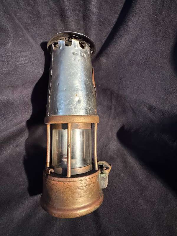 Vintage Miners Lamp