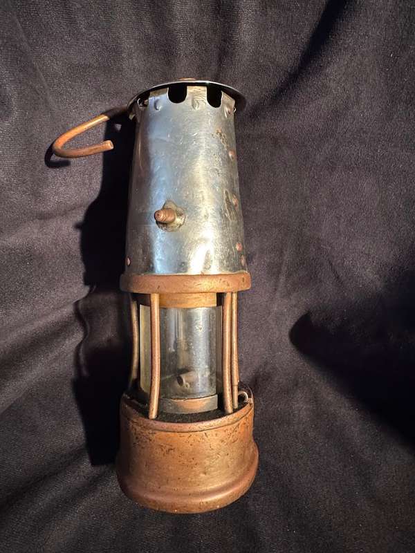 Vintage Miners Lamp