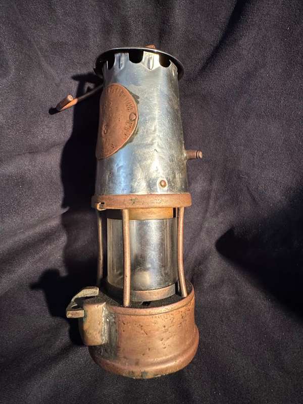 Vintage Miners Lamp