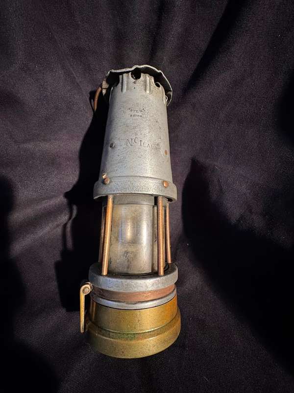 Vintage Miners Lamp