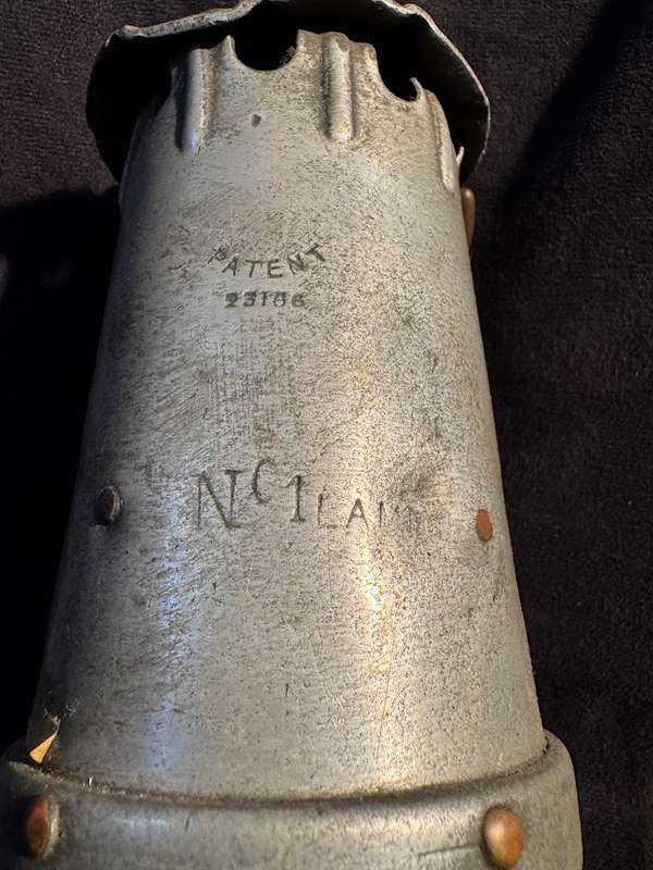 Vintage Miners Lamp