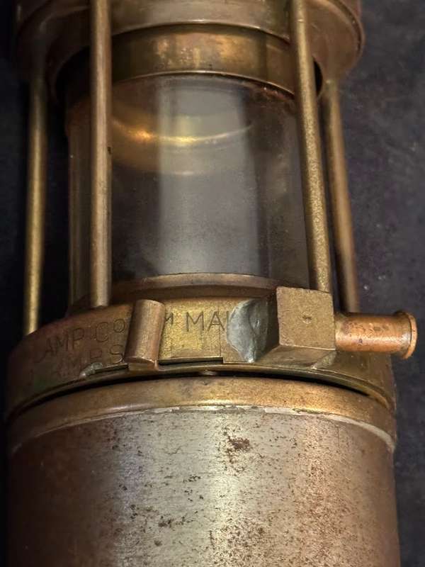 Vintage Miners Lamp Wolf Safety Lantern