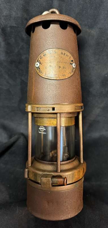 Vintage Miners Lamp Wolf Safety Lantern