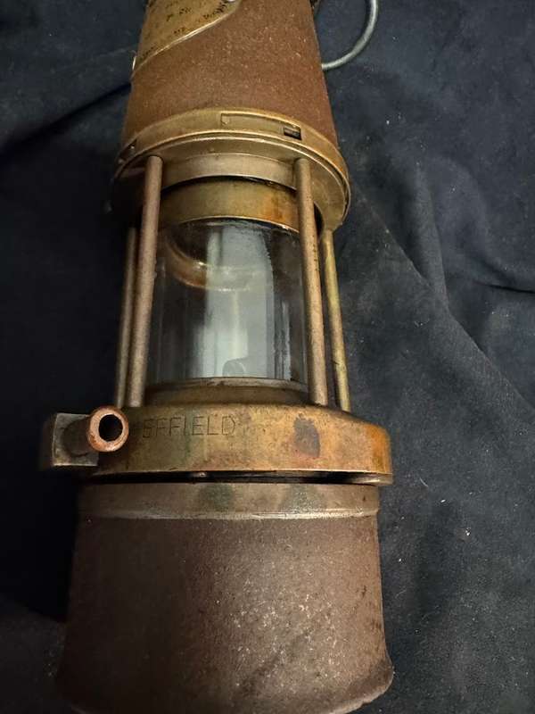 Vintage Miners Lamp Wolf Safety Lantern