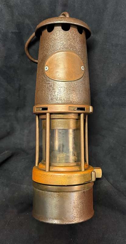 Vintage Miners Lamp Wolf Safety Lantern